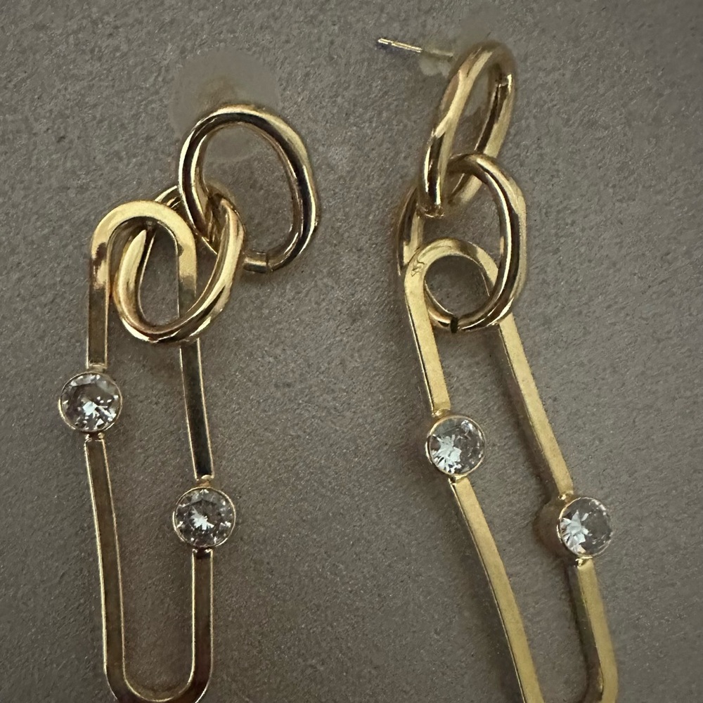 Gold Earrings, OS